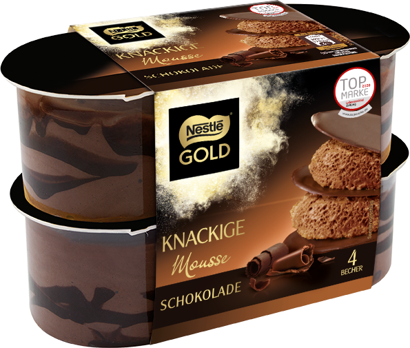 Nestlé Gold Knackige Mousse Schokolade